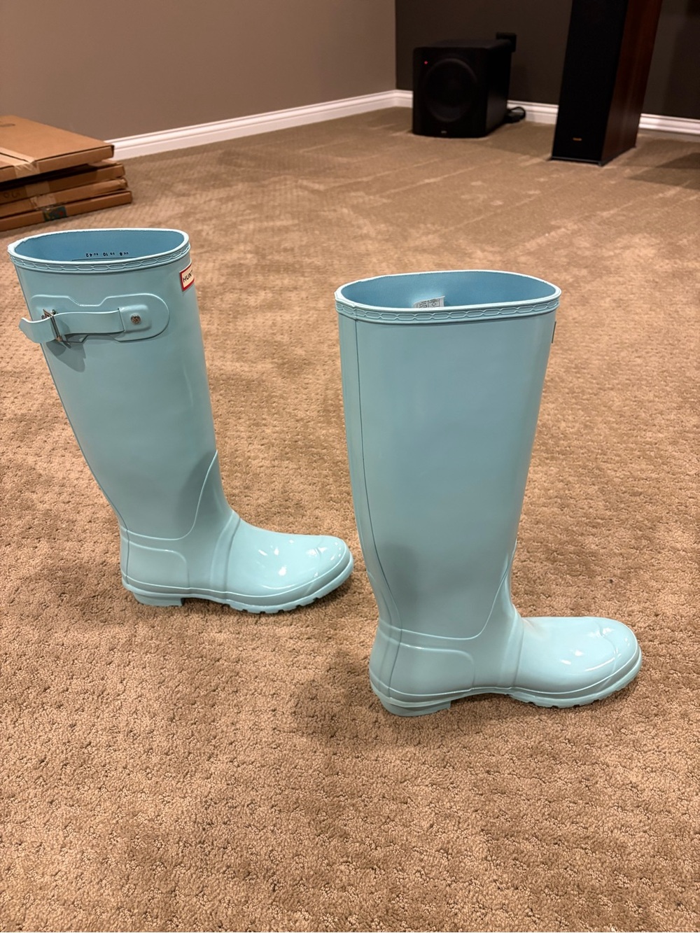 Hunter Tiffany Blue Women’s 10 - Picture 4 of 11